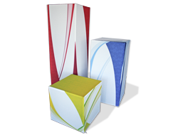 Cube portable stand display