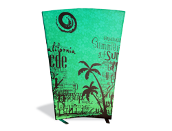 Spring Tide portable stand display